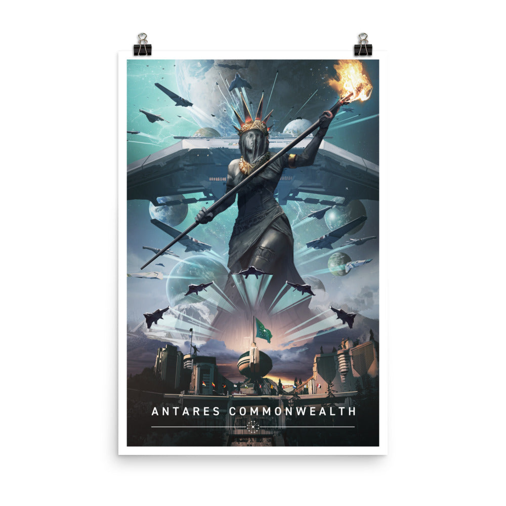 Here Most Excellently | Antares Confederacy Poster